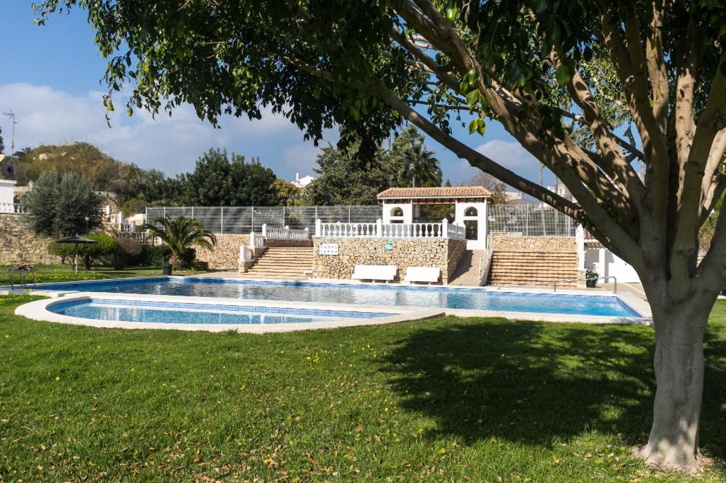 Bungalow Altea Junto Al Casco Antiguo, Piscina Y Barbacoa Eksteriør billede