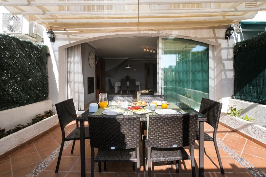 Bungalow Altea Junto Al Casco Antiguo, Piscina Y Barbacoa Eksteriør billede