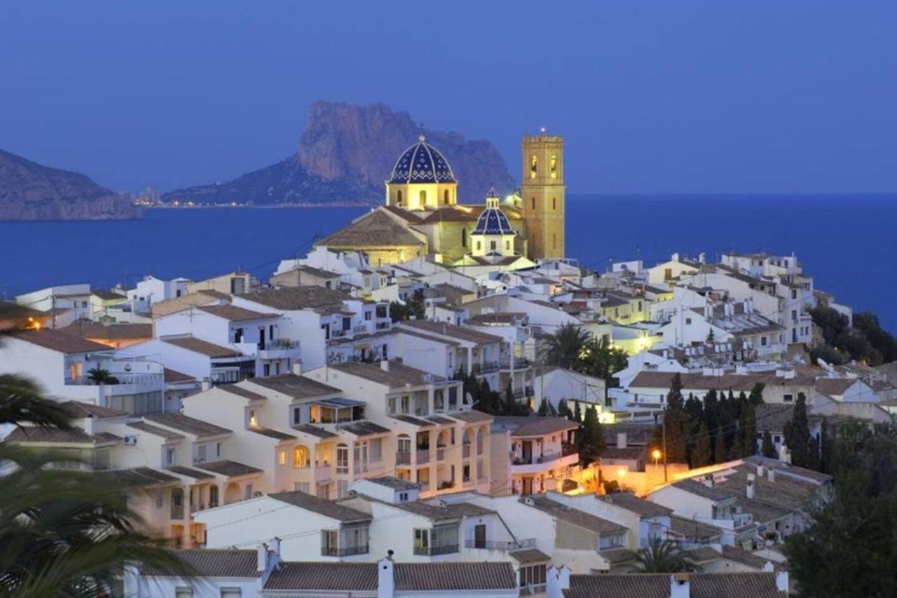 Bungalow Altea Junto Al Casco Antiguo, Piscina Y Barbacoa Eksteriør billede